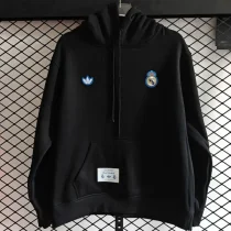 2025-26 Real Madrid Black Hoody 黑色(加绒)