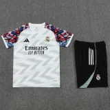 2025-26 Real Madrid White Training Short Suit