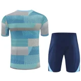 2025-26 Real Madrid Light blue Training Short Suit