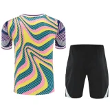 2025-26 Real Madrid Yellow green Training Short Suit