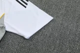 2025-26 Real Madrid White Training Short Suit