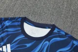 2025-26 Real Madrid Blue Training Short Suit
