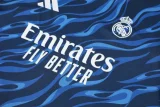 2025-26 Real Madrid Blue Training Short Suit