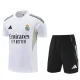 2025-26 Real Madrid White Training Short Suit