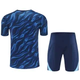 2025-26 Real Madrid Blue Training Short Suit