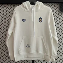 2025-26 Real Madrid White Hoody 白色(加绒)