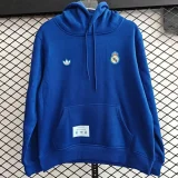 2025-26 Real Madrid Fancy blue Hoody 彩蓝色(加绒)