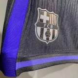 2025-26  Barcelona Away Player Version Shorts Pants (High Quality)(球员短裤)