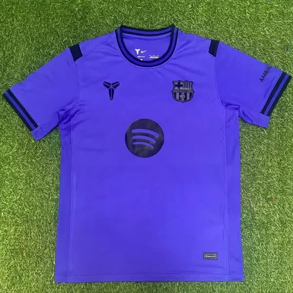 2025-26  Barcelona Purple Joint Edition Fans Soccer Jersey