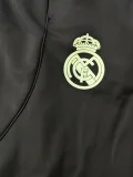2025-26 Real Madrid Black Training Long Pants (Have Pocket)