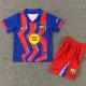 2025-26  Barcelona Fourth Kids Soccer Jersey