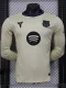 2025-26  Barcelona Away Long Sleeve Player Version Soccer Jersey