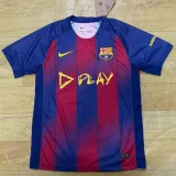 2025-26  Barcelona Home Derby Fans Soccer Jersey