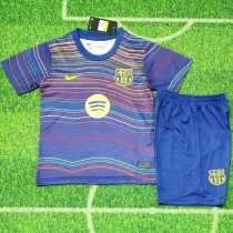 2025-26  Barcelona Purple Yellow Kids Training
