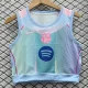 2025-26 Barcelona Blue Pink Women Yoga Vest (女)