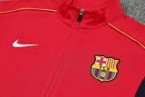 2025-26  Barcelona Red Jacket Tracksuit #F22