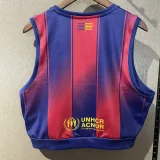 2025-26 Barcelona Home Women Yoga Vest (女)
