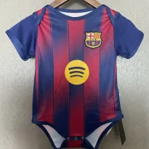 2025-26  Barcelona Home Baby Infant Crawl Suit