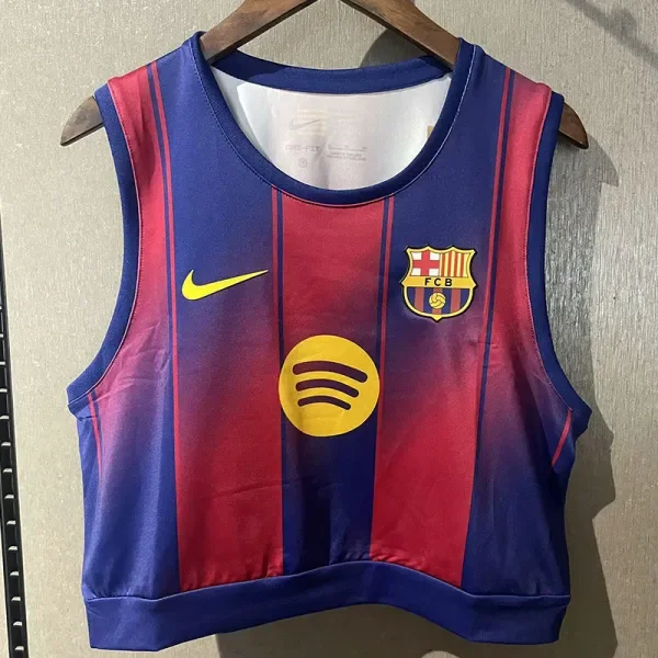 2025-26 Barcelona Home Women Yoga Vest (女)