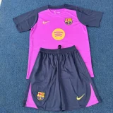 2025-26  Barcelona Pink Training Short Suit