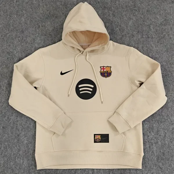 2025-26  Barcelona  Khaki Hoody