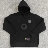 2025-26  Barcelona Black Hoody 黑色(加绒)黑标