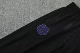 2025-26  Barcelona Black Half Pull Tracksuit (半拉链)