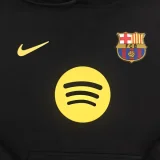 2025-26  Barcelona Black Hoody 黑色(加绒)彩标