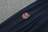 2025-26  Barcelona Royal blue Half Pull Tracksuit (半拉链)