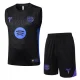 2025-26  Barcelona Black Tank top and shorts suit #D25194