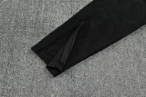 2025-26  Barcelona Black Half Pull Tracksuit (半拉链)