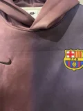 2025-26  Barcelona Brown Hoody (加绒)棕