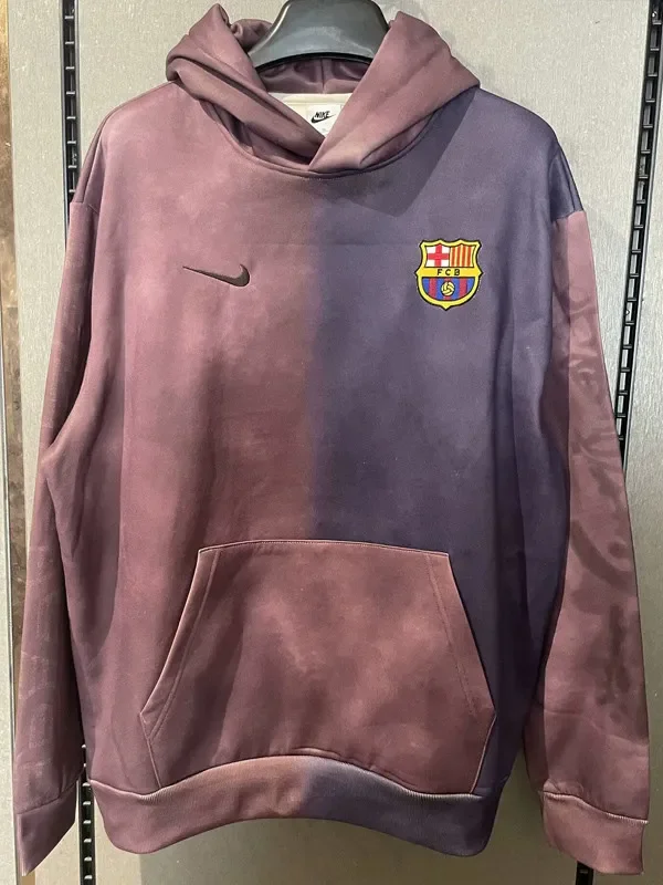 2025-26  Barcelona Brown Hoody (加绒)棕