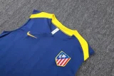 2025-26 Atletico Madrid Royal blue Tank top and shorts suit #D25195