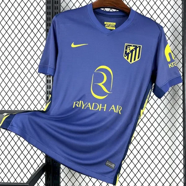 2025-26 Atletico Madrid Away Fans Soccer Jersey