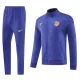 2025-26 Atletico Madrid Purple blue Jacket Tracksuit #02