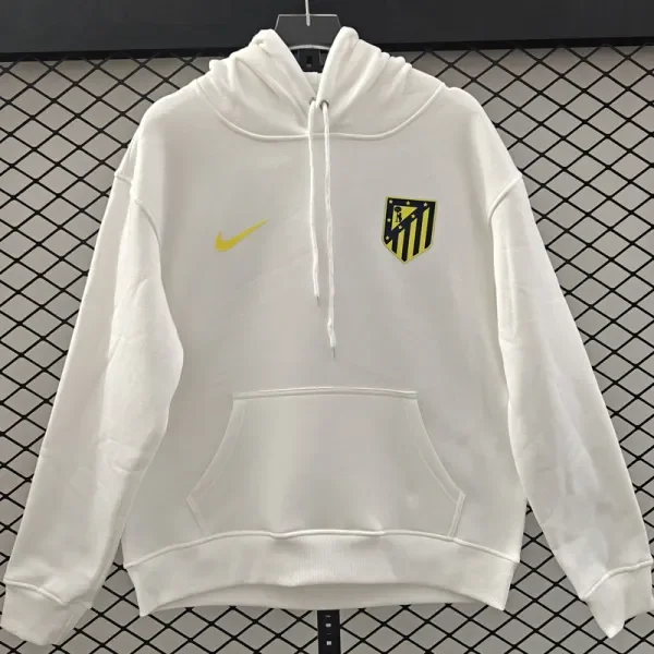 2025-26 Atletico Madrid White Hoody 白色(加绒)