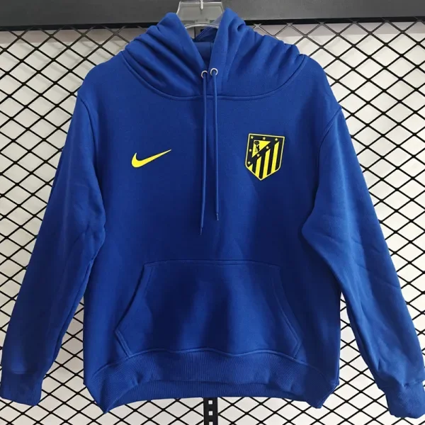 2025-26 Atletico Madrid Fancy blue Hoody 彩蓝色(加绒)