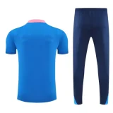 2025-26 Atletico Madrid Fancy blue Polo Tracksuit