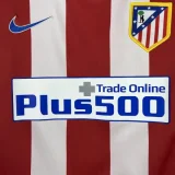 2016-2017 Atletico Madrid Home Retro Soccer Jersey (带章)