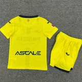 2025-26 Villarreal Home Kids Soccer Jersey