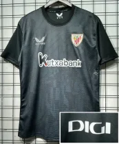 2025-26 Bilbao Black Goalkeeper Fans Soccer Jersey