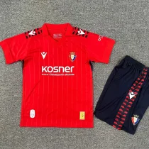 2025-26 Osasuna Home Kids Soccer Jersey