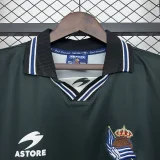2000-2002 Real Sociedad Away Retro Soccer Jersey