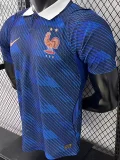 2026-27 France Blue Player Version Soccer Jersey