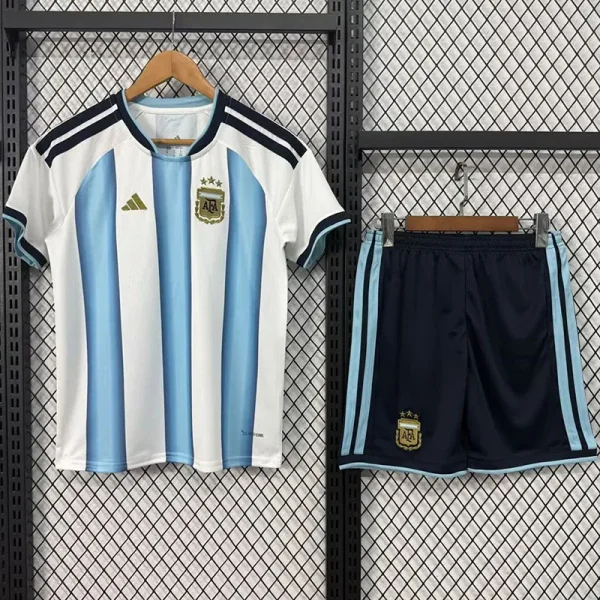 2026-27 Argentina Home Kids Soccer Jersey