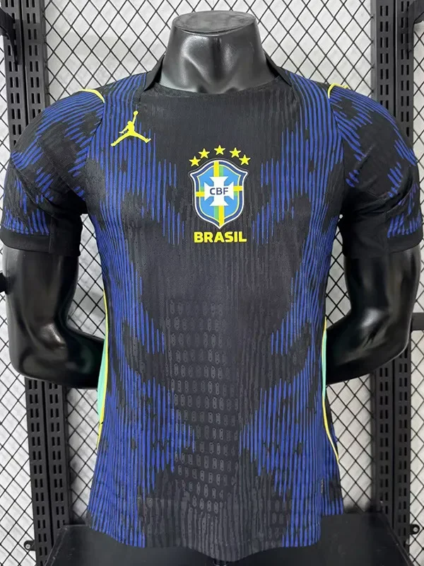 2026-27 Brazil Blue Player Version Soccer Jersey