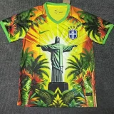 2025-26 Brazil Red Yellow Green Special Edition Training shirts