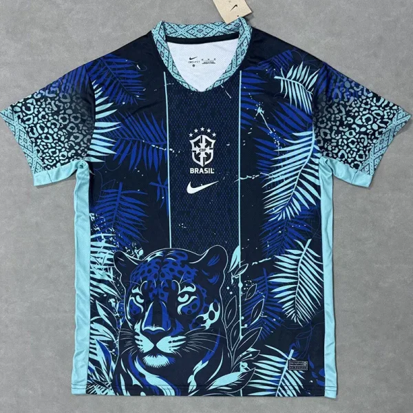 2025-26 Brazil Blue Special Edition Training shirts