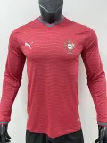2026-27 Portugal Home Long Sleeve Player Version Soccer Jersey (长袖球员)